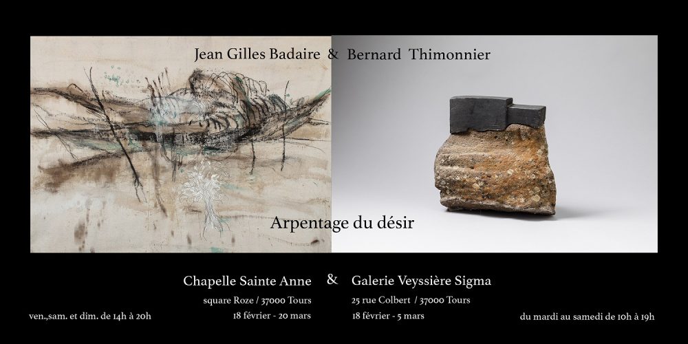 Jean-Gilles Badaire & Bernard Thimmonier : 18 février - 05 mars 2022